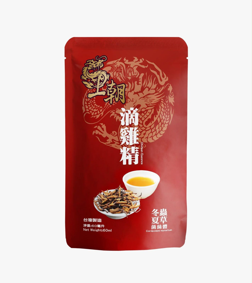 Wang Chao Cordyceps Drip Chicken Essence, Shelf-Stable (10 sachets)